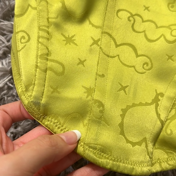 Savage X Fenty Corset Green XS - Picture 2 of 5